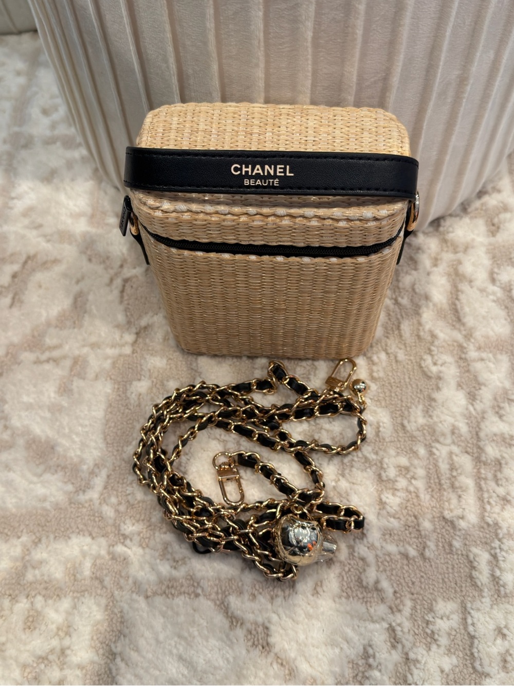 Chanel Makeup Bag (5” x 5.5”)